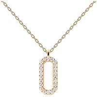 Collana PDPaola Donna THE NEW ESSENTIALS in Argento Zirconia CO01-484-U - CO01-484-U